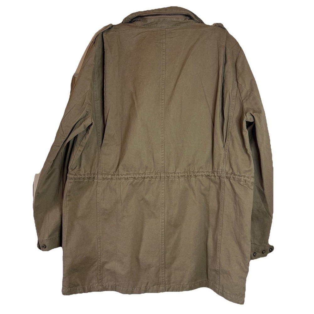 NWT Hayden LA Embroidered Tribal Cargo Jacket in Olive Green Sz Large - Picture 3 of 11
